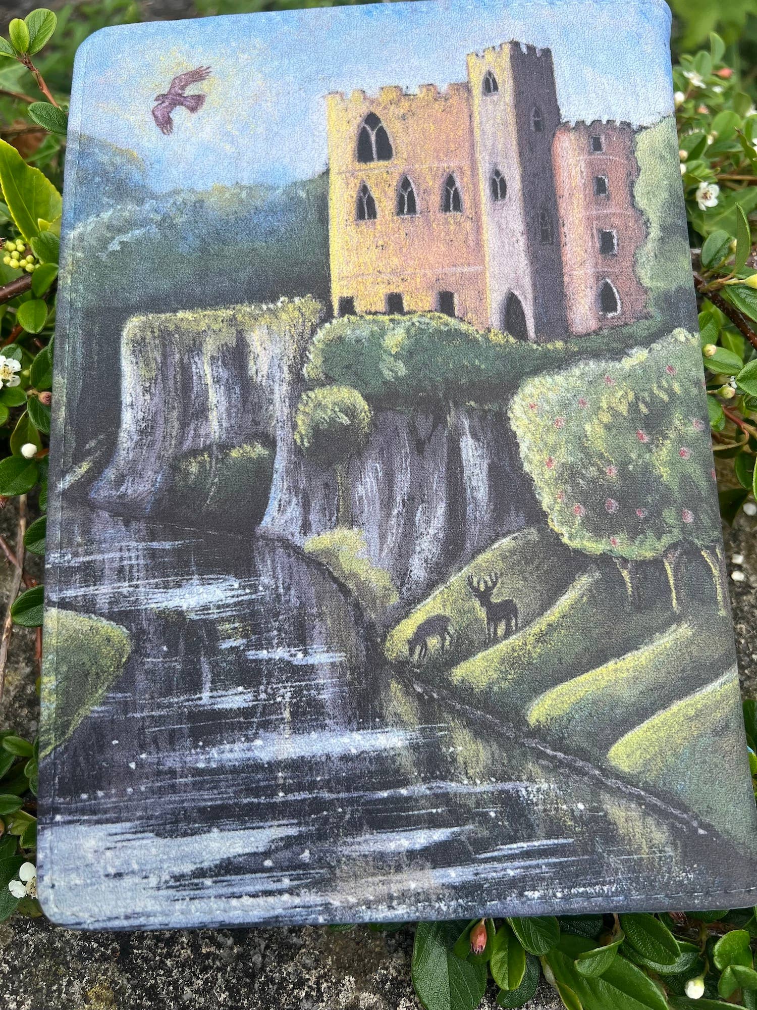 Hannah Willow Art - Wholesale Journal/Diary - Deer Journal in rose petal soft feel finish A5  1