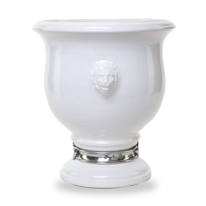 Urna de león toscano para venta al por mayor de Arte Italica & Crown Linen Designs