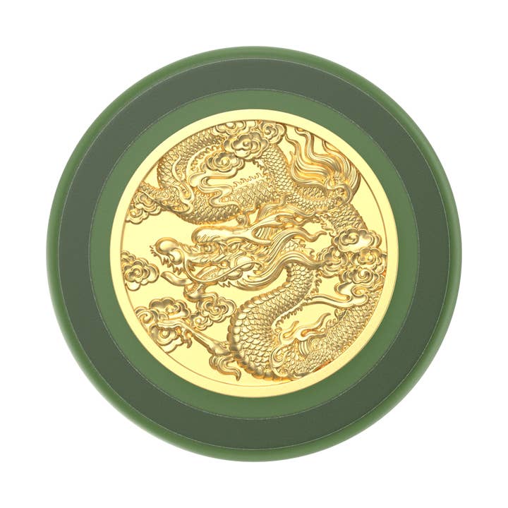 PopSockets - Wholesale Phone Grip - PopSockets MagSafe Phone Grip - Enamel Dragon1