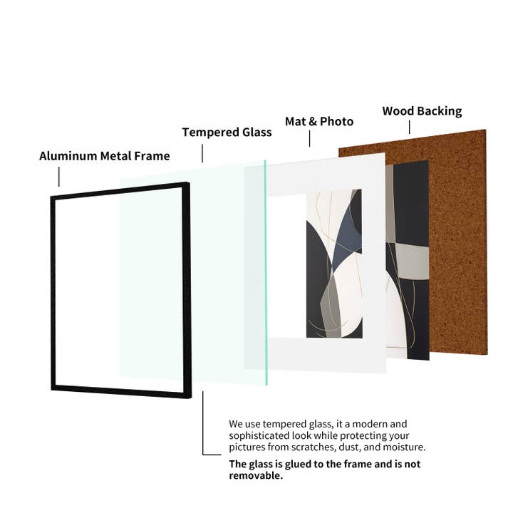 LivingTaste Home Inc - Wholesale Picture Frame - 5x7 Aluminum Picture Frame