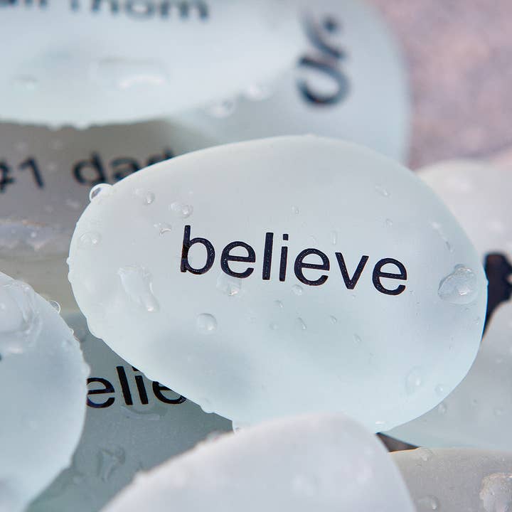 Garden Age Supply - Vente Pierre et cristal de spiritualité - Pierres de poche Miracle, gravées avec des mots et des symboles, 1,5 à 2 pouces2