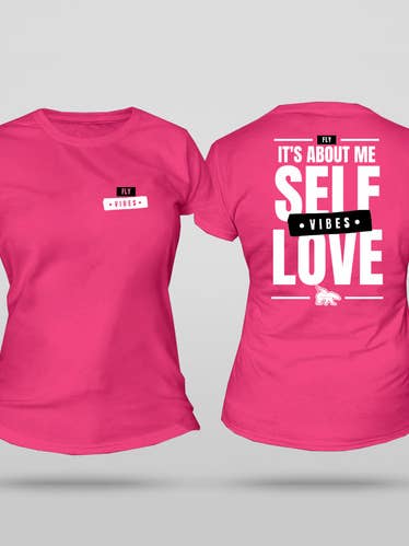 FLY Vibes Self Love Lounge Tee for wholesale by Live Fly Clothing