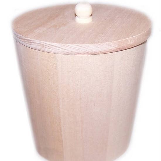 Small Wooden Display Tubs - 95mm for wholesale by Ancient Wisdom