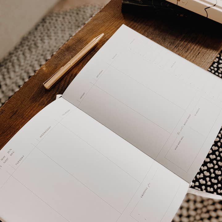 Blush And Gold - Wholesale Journal/Diary - Body + Soul Journal (Solstice) gift for her, undated planner10