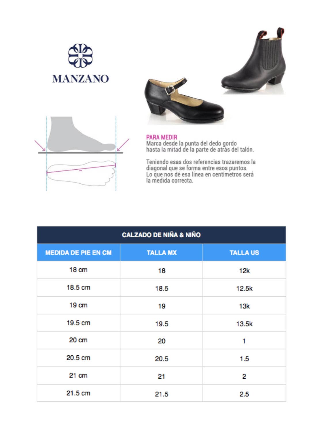 Cielito Lindo – wholesale Dansskor – dam – Folklorico svarta skor med spikar Manzano8