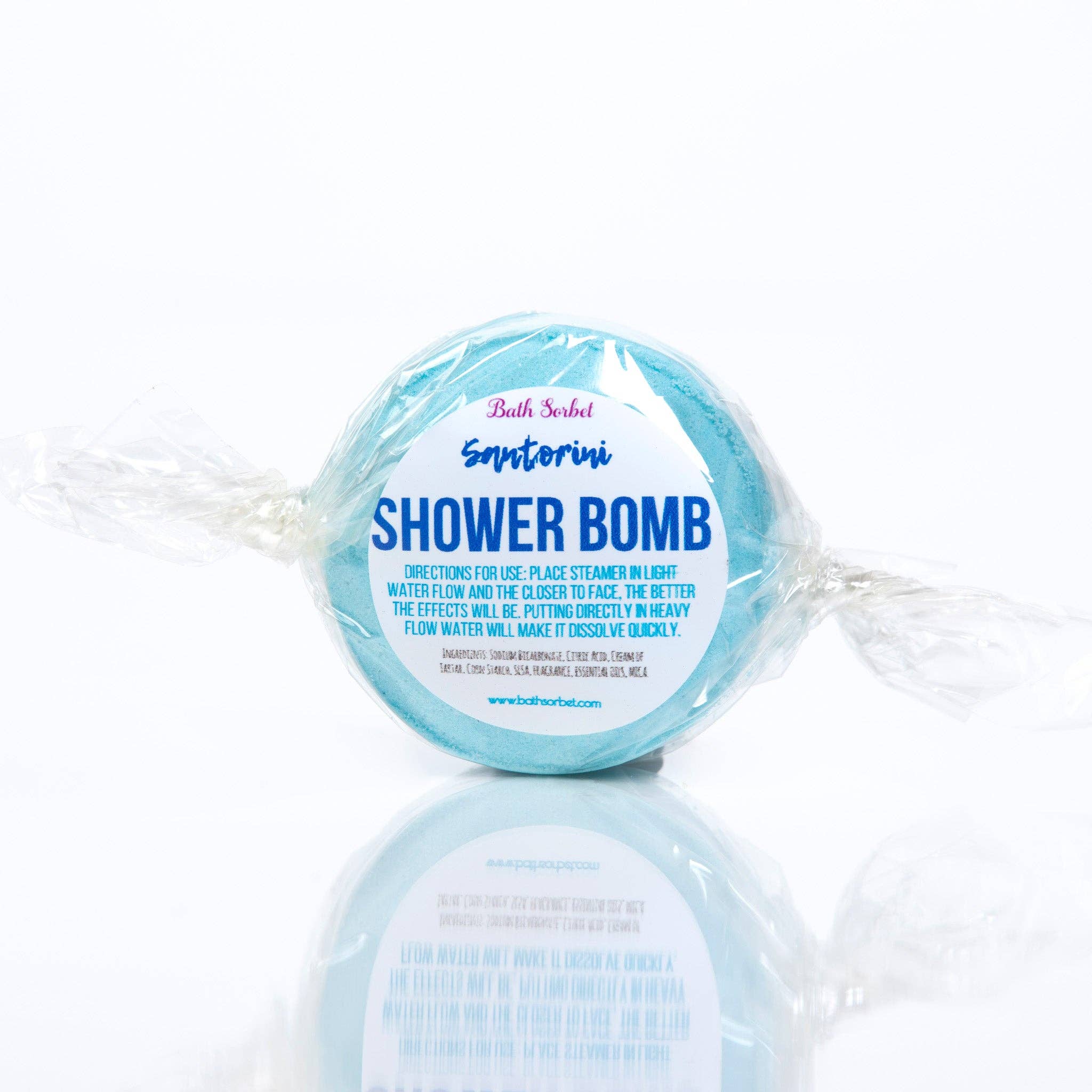 Bath Sorbet - Wholesale Shower Steamer/Bomb - Santorini Shower Bomb