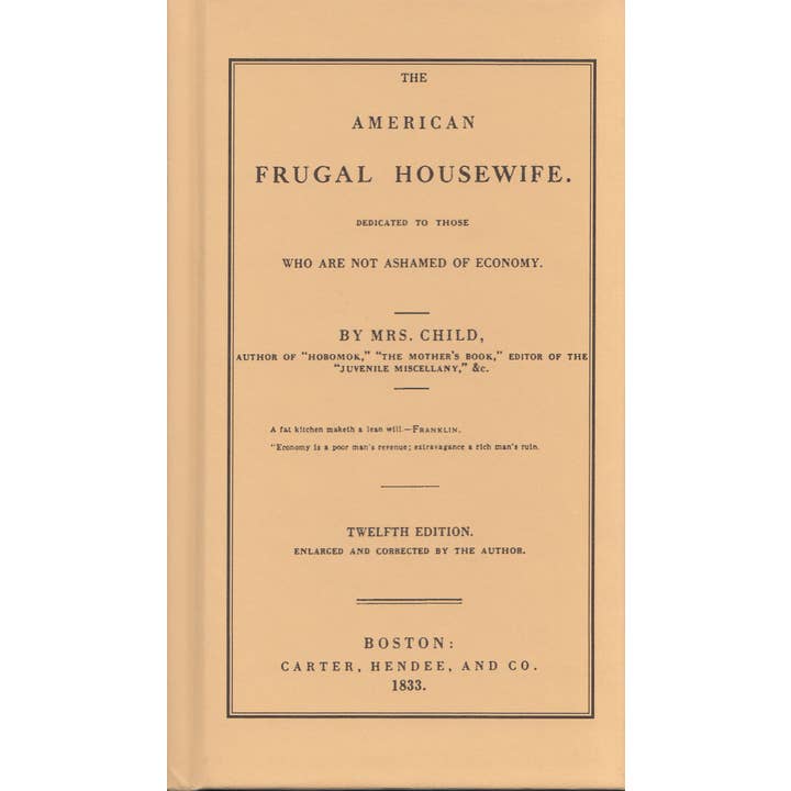 Applewood Books - Wholesale Cookbooks & Food - American Frugal Housewife