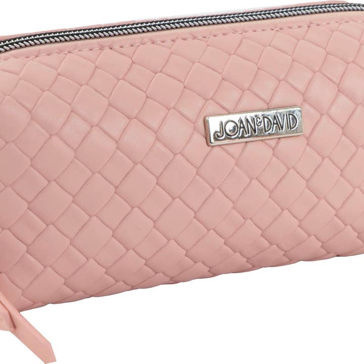 Magid - Wholesale Makeup/Cosmetic Bag - Joan & David Woven 4 Piece Clear Cosmetic Bag Set8