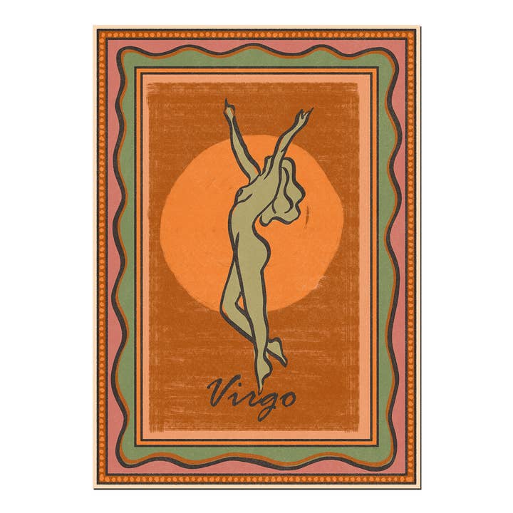 Virgo Print for wholesale by cai & jo USA