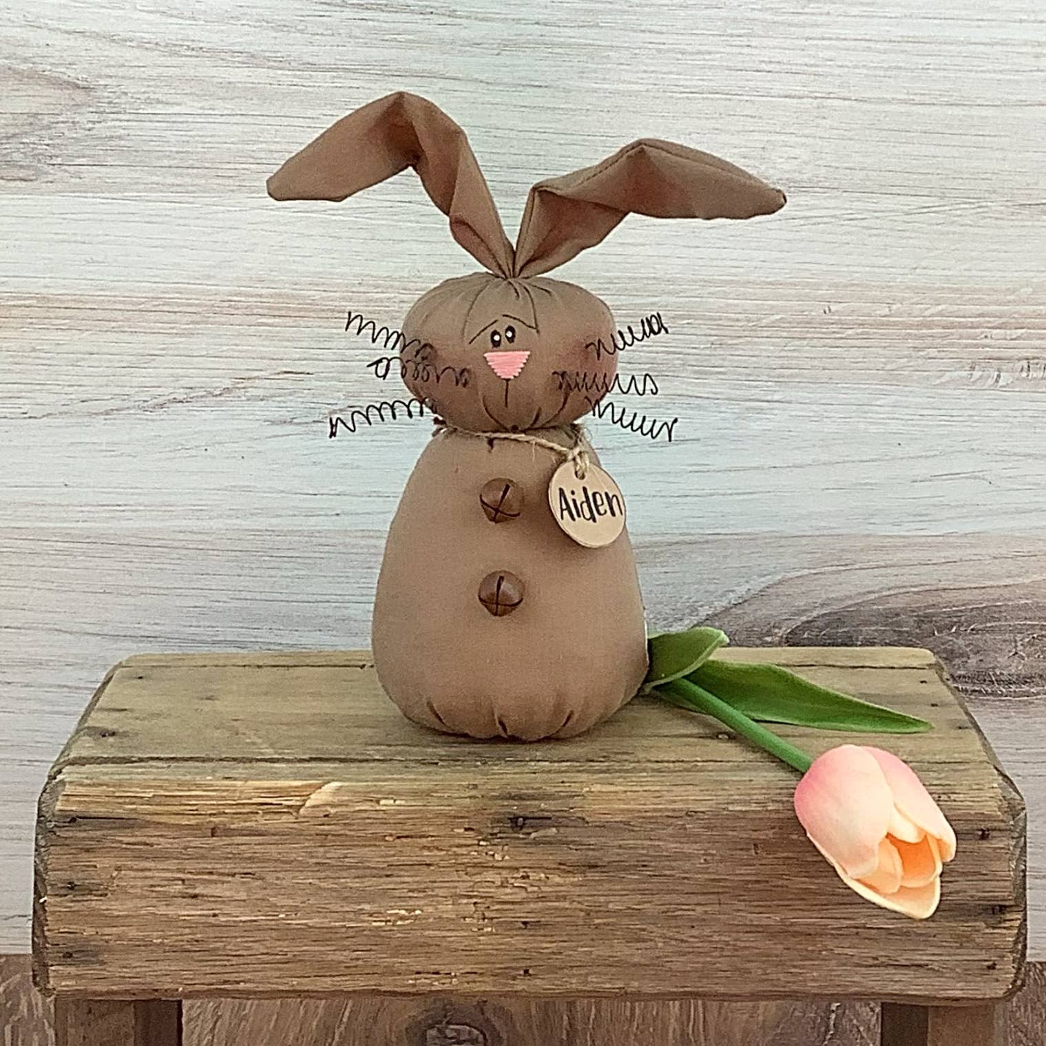Honey and Me - Wholesale Decorative Tabletop Object - Aiden the Bunny