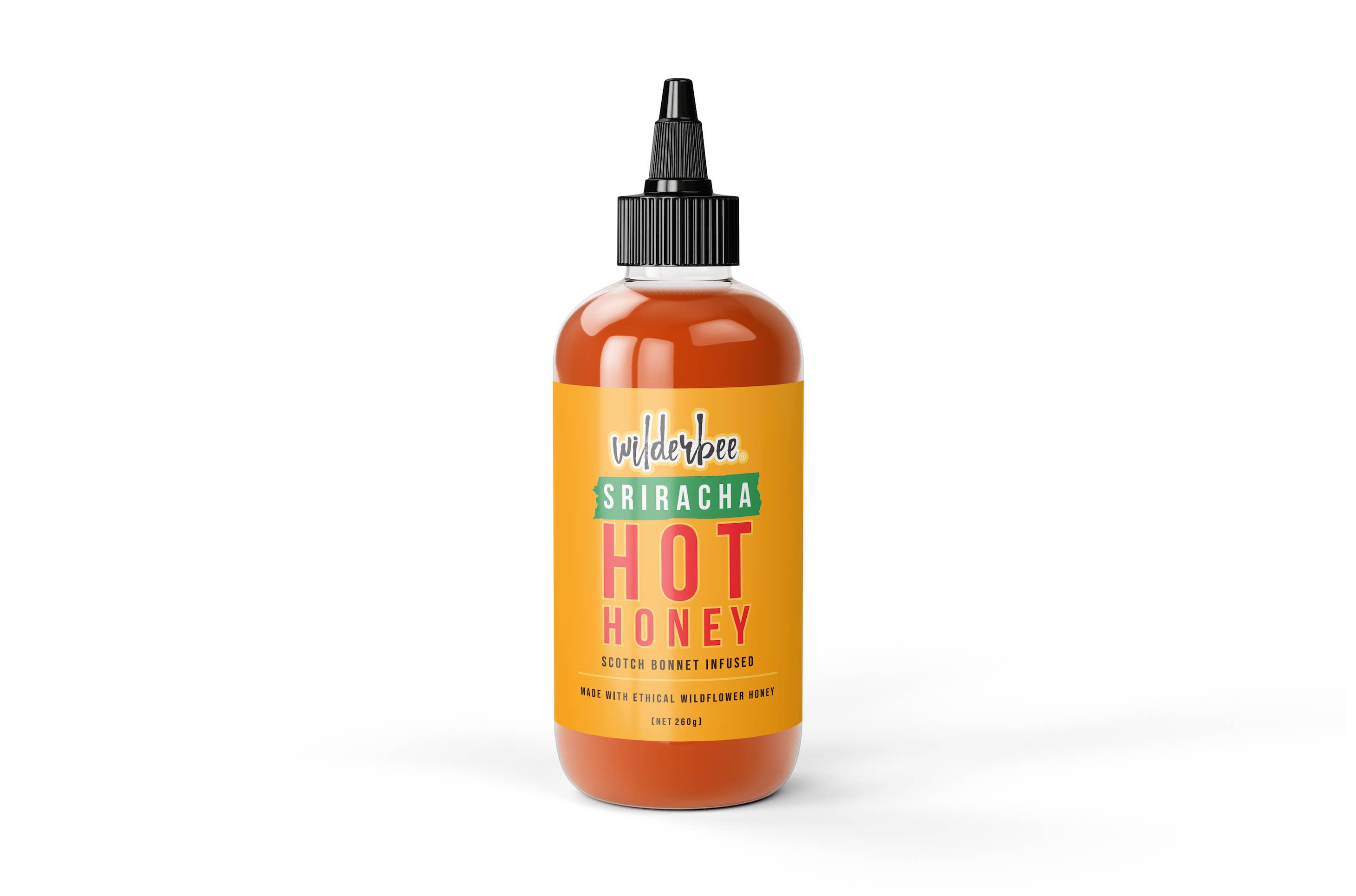 WilderBee Hot Honey - Wholesale Honey - WilderBee Sriracha Hot Honey 260g