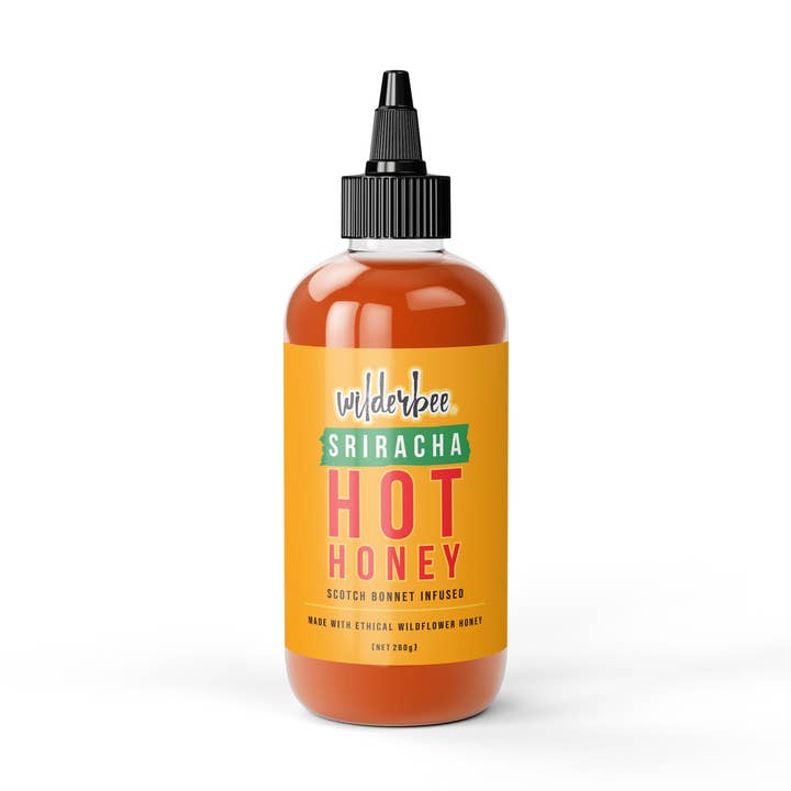 WilderBee Hot Honey - Wholesale Honey - WilderBee Sriracha Hot Honey 260g0