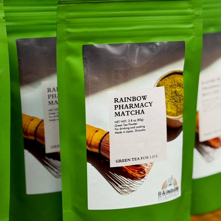Matcha Green Tea Powder 2.8 oz from Shizuoka Japan for wholesale by RAINBOW PHARMACY, LLC