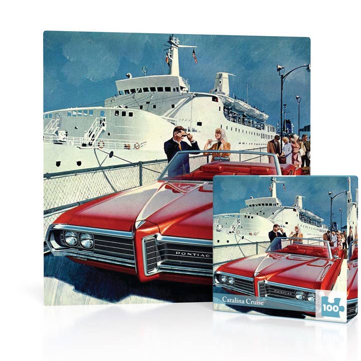 New York Puzzle Company - Wholesale Puzzle - Adult - Catalina Cruise Mini - 100 Piece Mini Puzzle