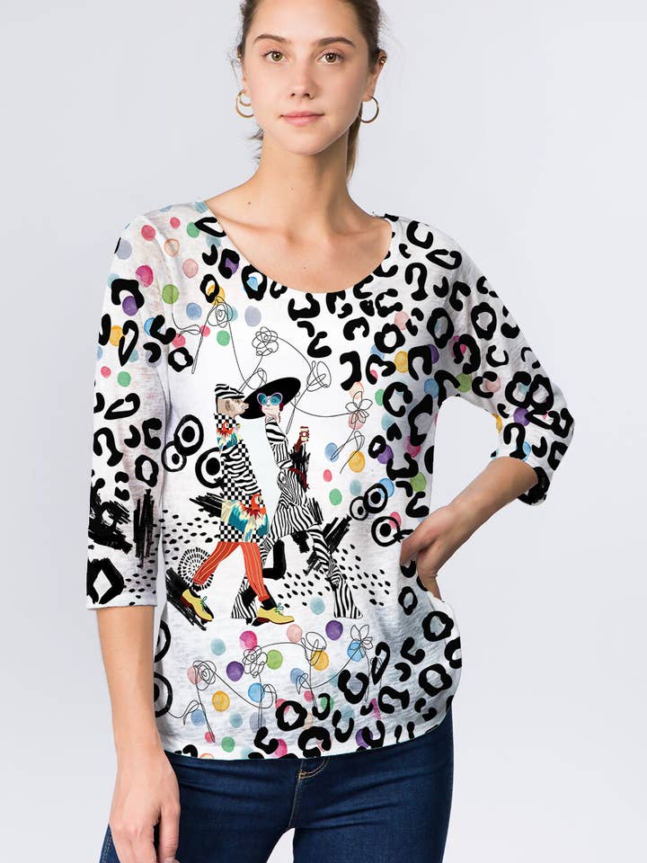 409 FIONA Top for wholesale by ET'LOIS