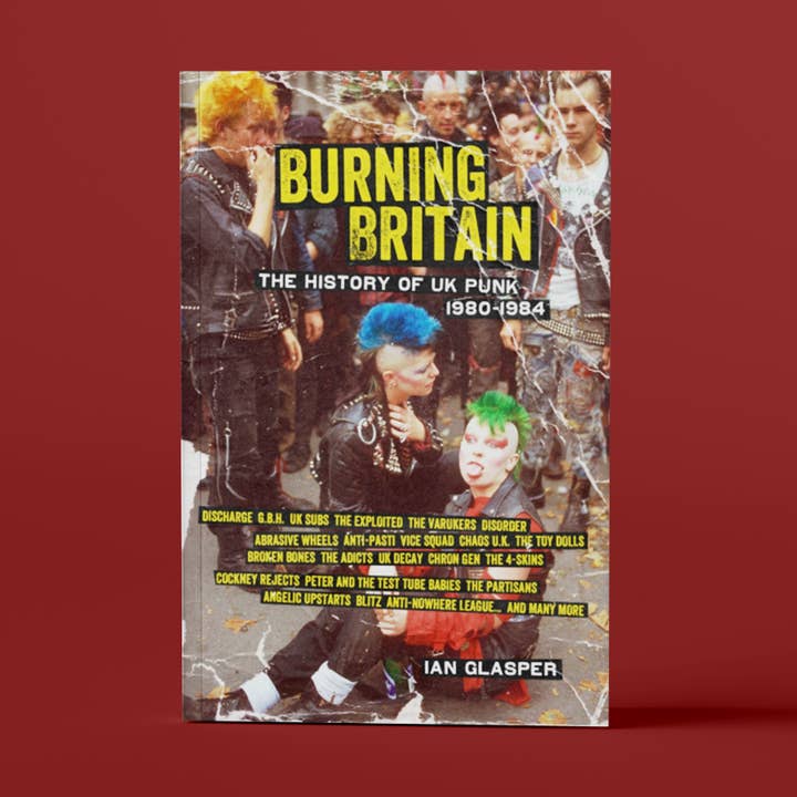 Burning Britain: La historia del punk en el Reino Unido 1980-1984 para venta al por mayor de PM Press