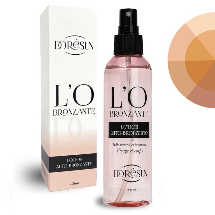 SELF-TANNING WATER for wholesale by Dorésun