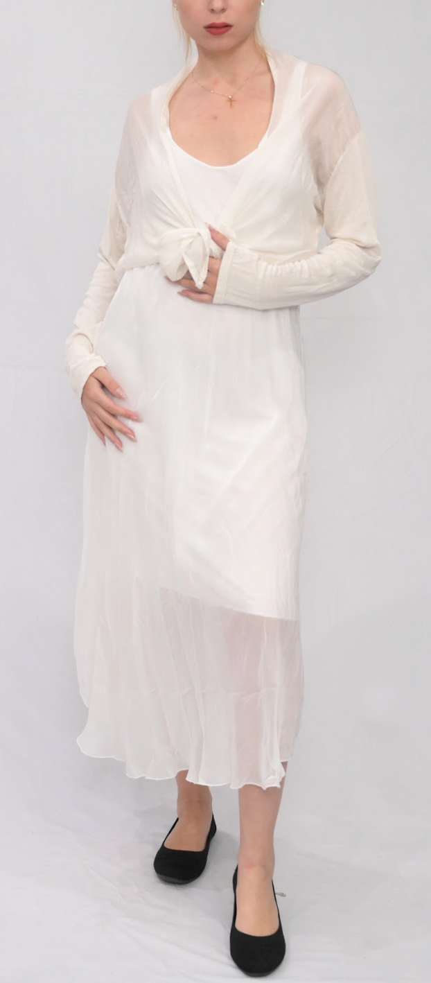 Merci Marie - Wholesale Dress - Women's - Silk Slip Dress0