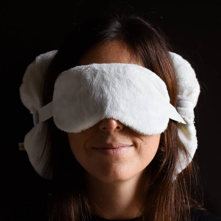 Aromatherapy Mask & Neck Brace for wholesale by Pantuss Aromatherapy Slippers