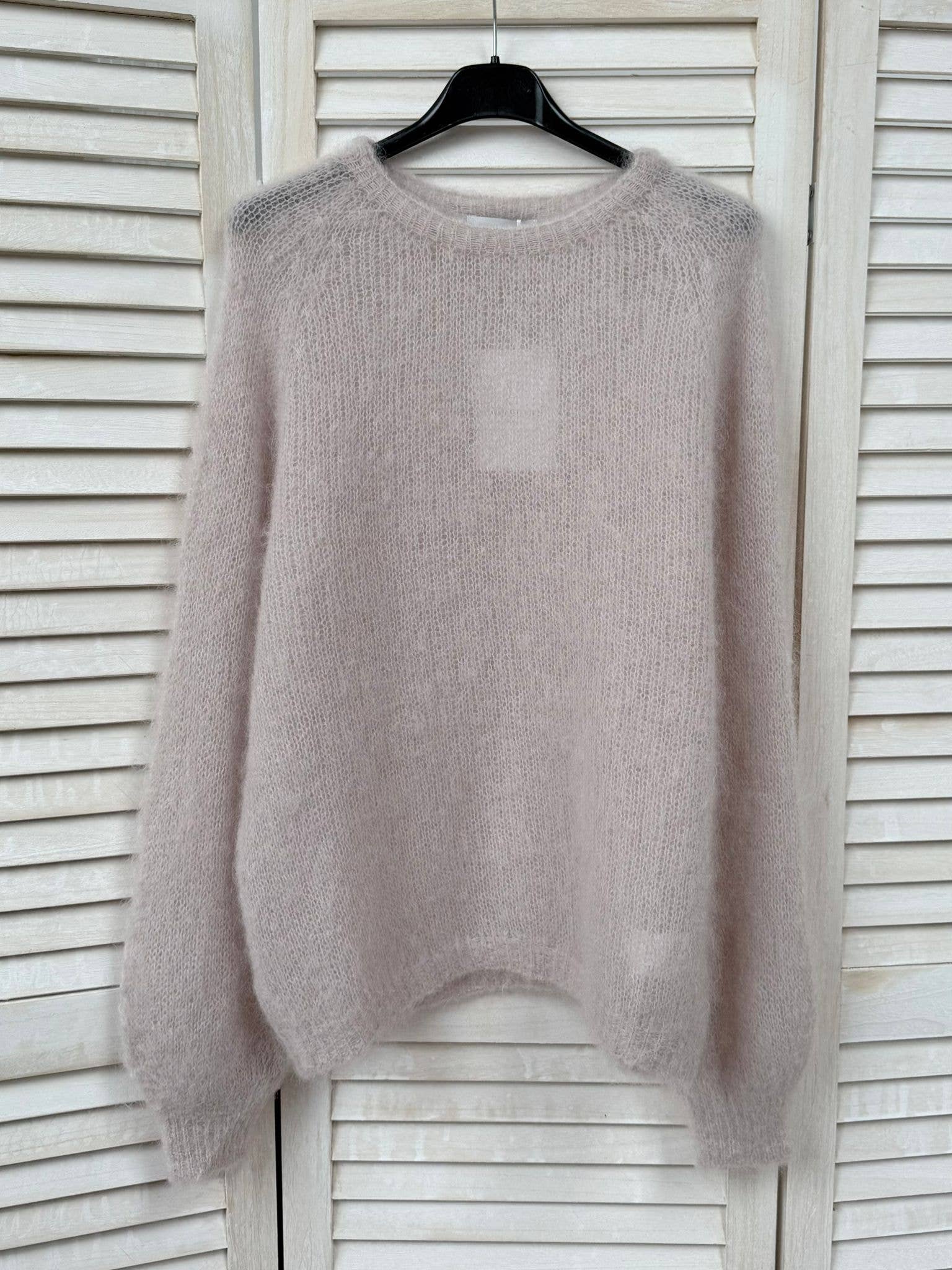 NOELINE – wholesale Knitted jumper – Women′s – 80% kid mohair sweater 30123