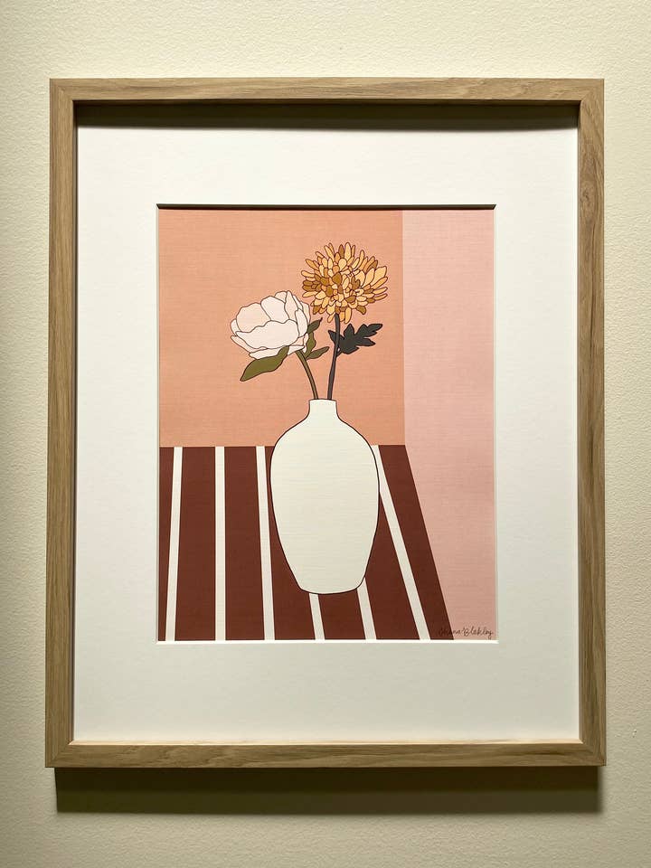 Bloemenprint november voor wholesale door Figure Form