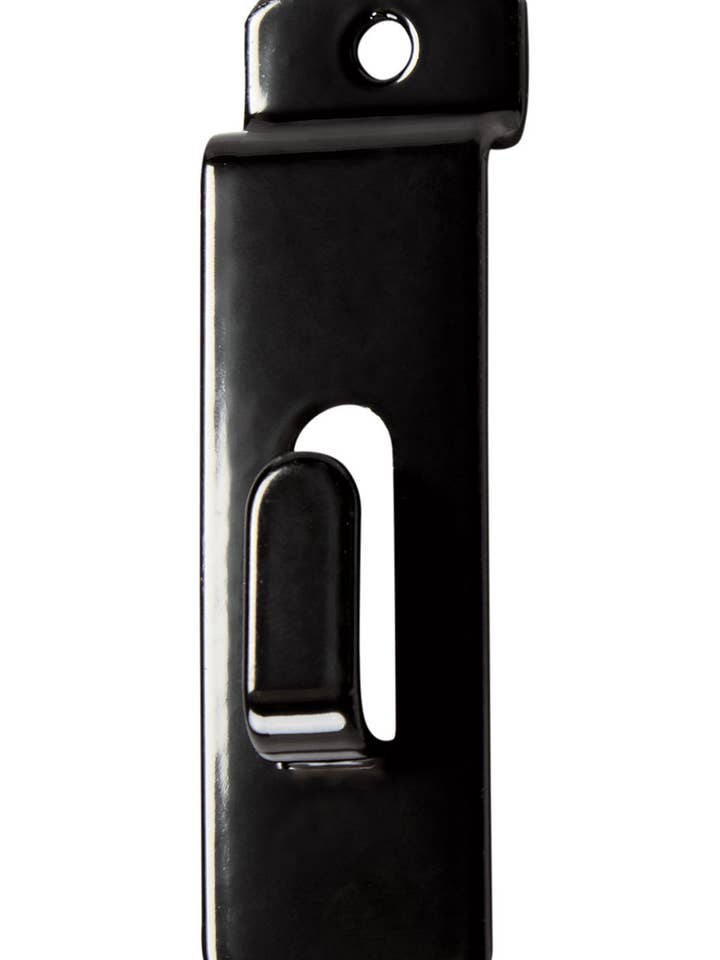 Black Notch Hook For Slatwall for wholesale by Store Supply Warehouse