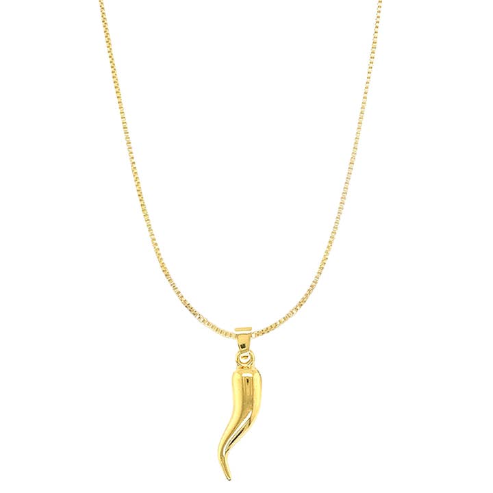 Mali Beads - Wholesale Pendant/Charm Necklace - Blaise Boys Cornicello Necklace | Classic Italian Amulet Pendant3