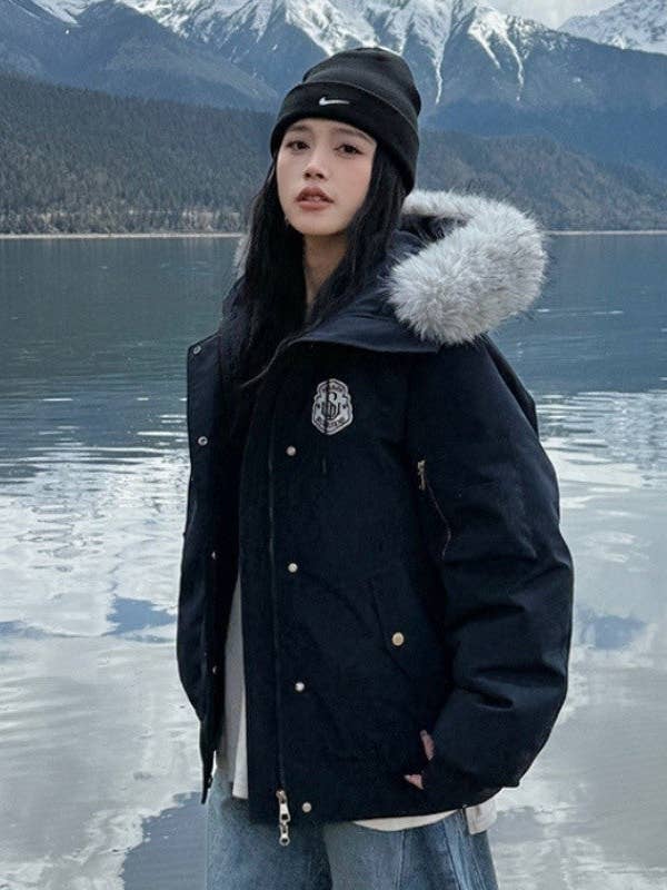 Fur Collar Cotton Workwear Jacket and other Purchase Wholesale workwear. Free Returns & Net 60 Terms on Faire trending on Faire.