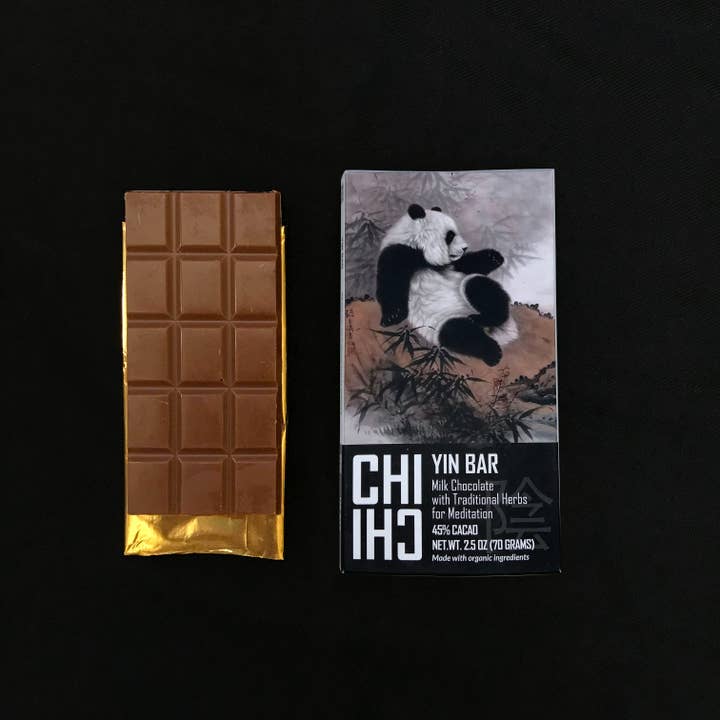 ChiChi Chocolate - Wholesale Chocolate Bar - Yin Bar Pack (10 bars total) Functional Herbal Chocolate Bar1