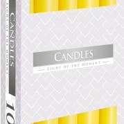 TCand-01 - Spitzkerze - Gelb für den Großhandel von AWGifts Europe