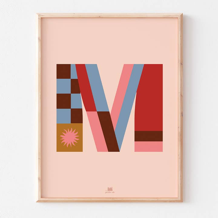 Ma Petite Vie - Wholesale Poster - Display Letter - Initial (30x40 cm)11