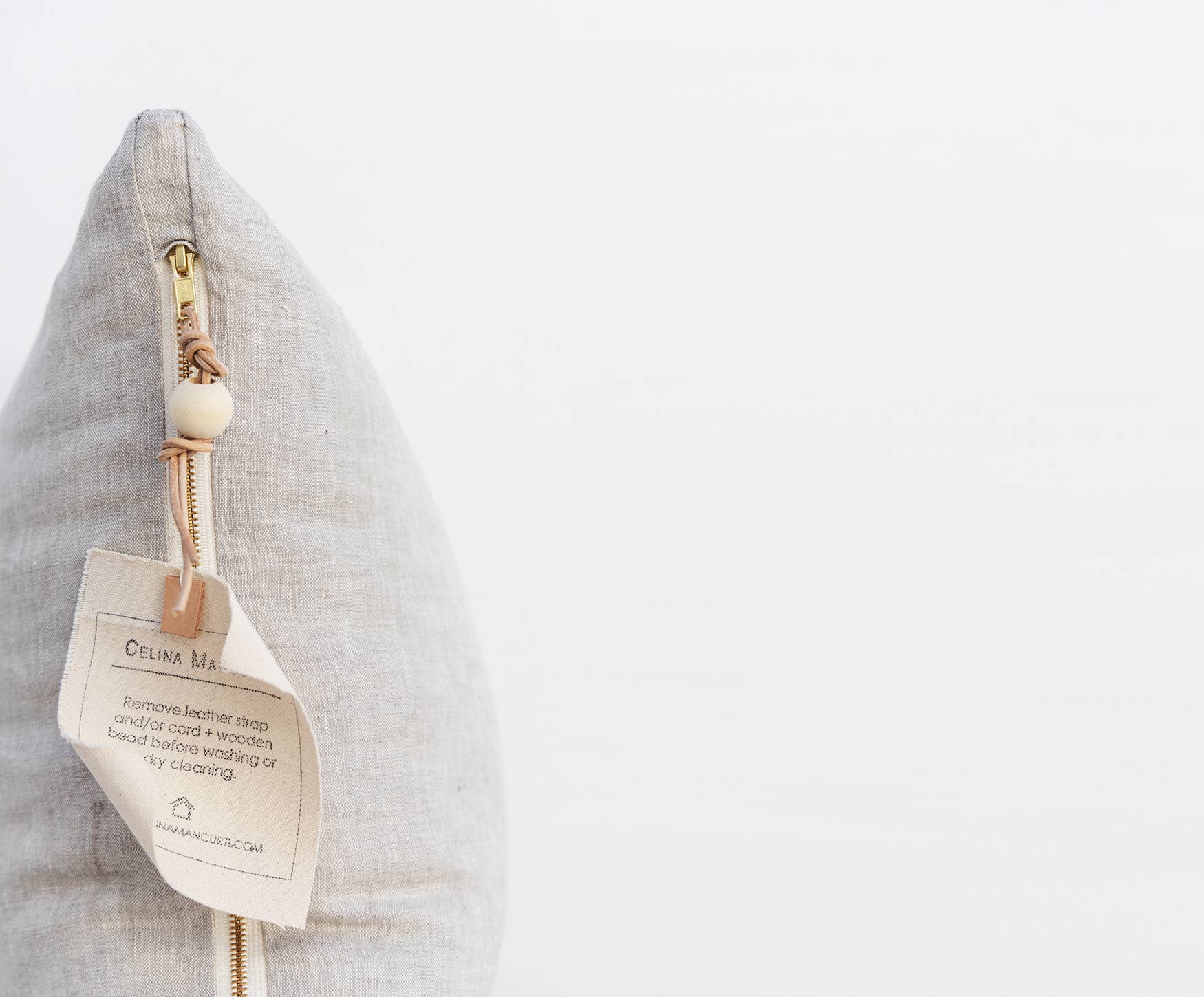 Celina Mancurti, LLC - Wholesale Throw/Decorative Pillow - Oatmeal Washed Linen Pillow - 3 Sizes8