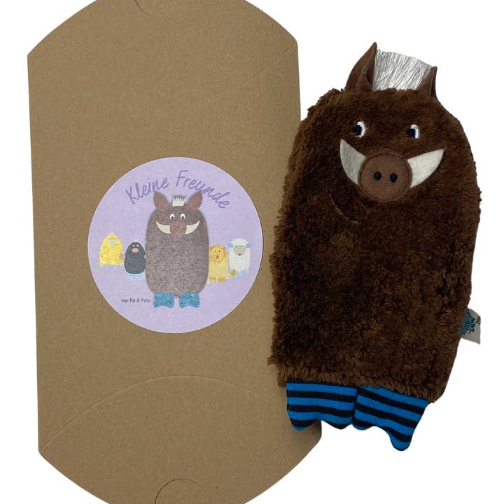 Pat & Patty - Wholesale Pillow/Cushion - Kids & Baby - Organic eco children mini pillow “wild boar”/WSCM-84