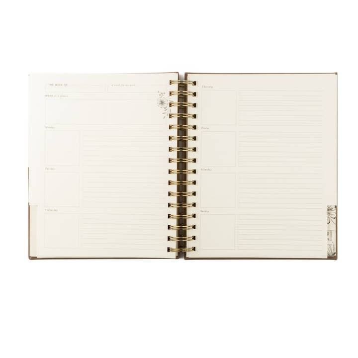 Hosanna Revival - Wholesale Planner - Ongedateerde planner van 12 maanden: Marlo Design, Spiral12