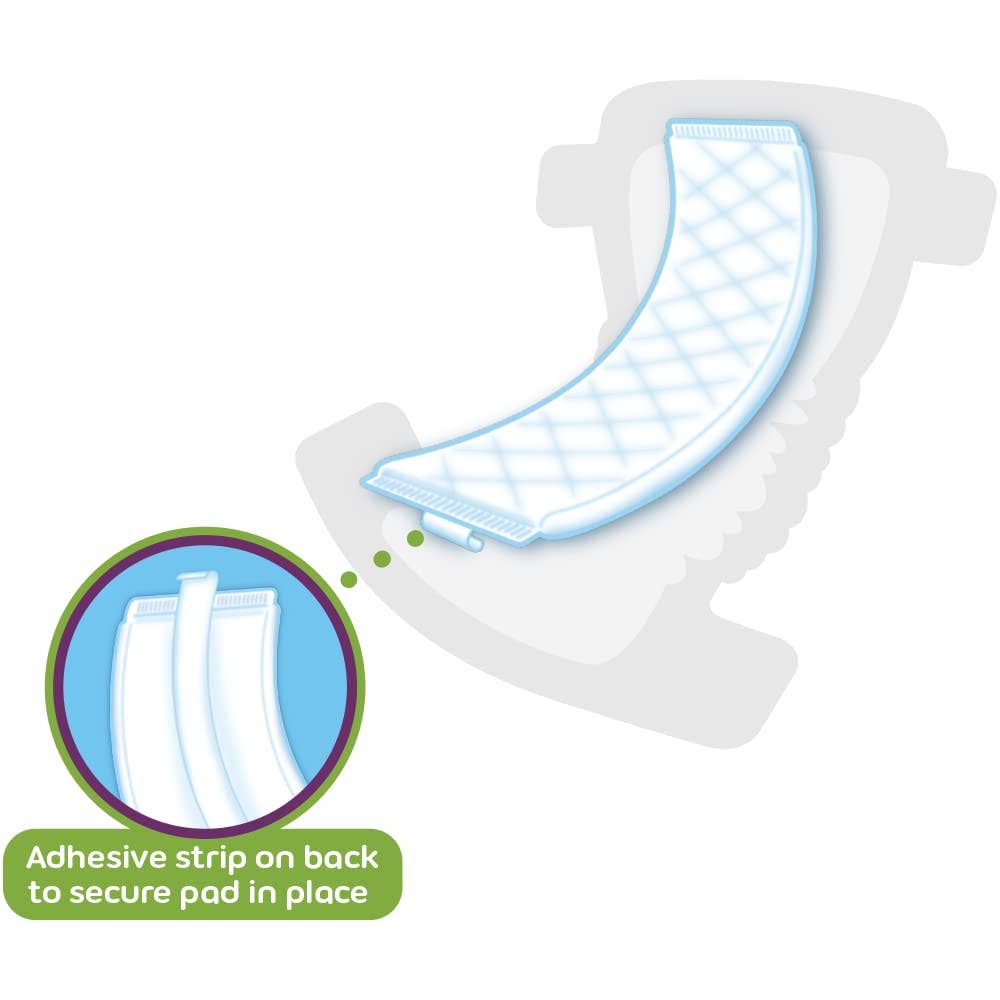 Inspire – wholesale Blöjförstärkning - Baby – Dimples Booster Pads 60 antal2