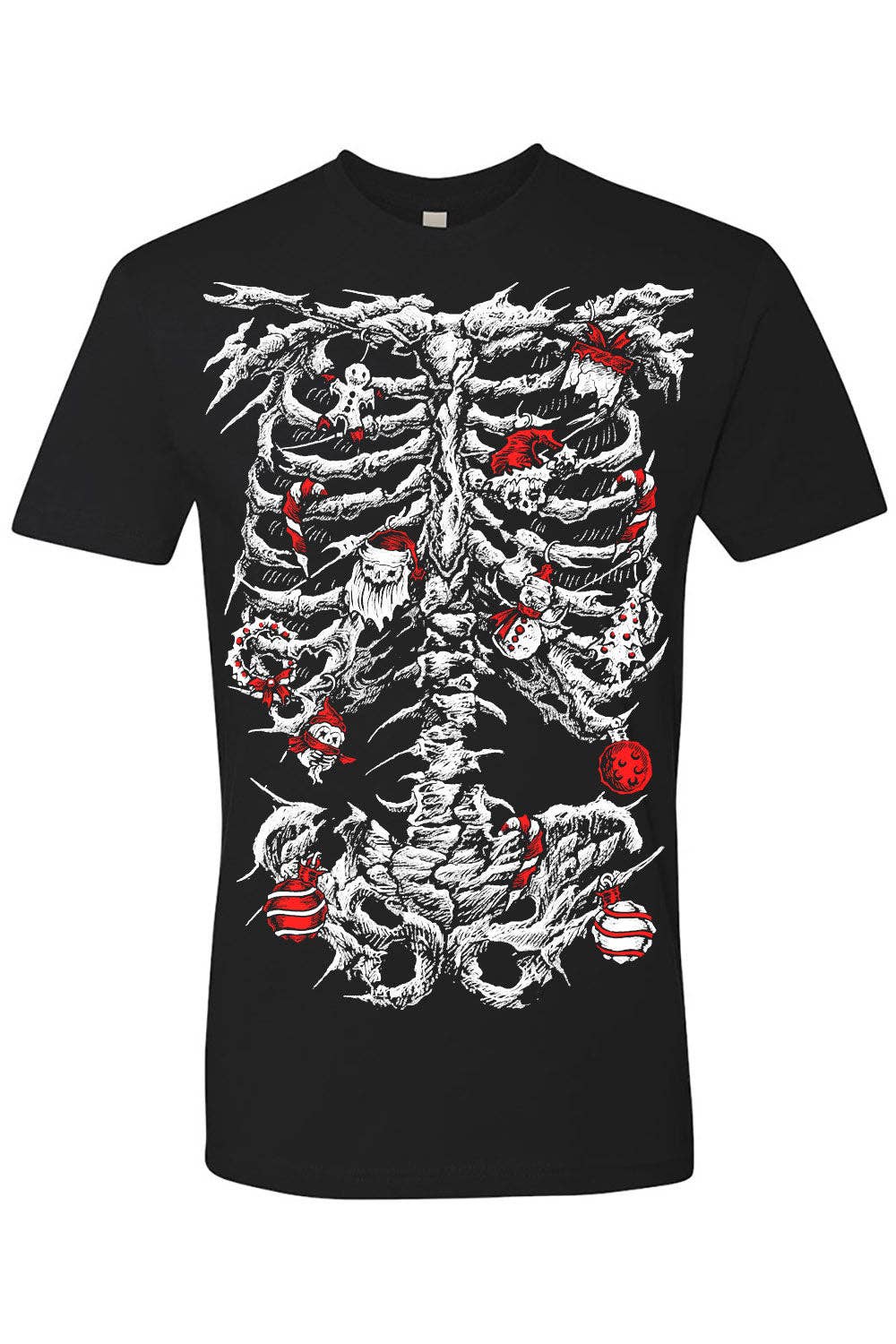 vampirefreaks - Wholesale T-Shirt (Graphic) - Unisex - Xmas Skeleton T-shirt2