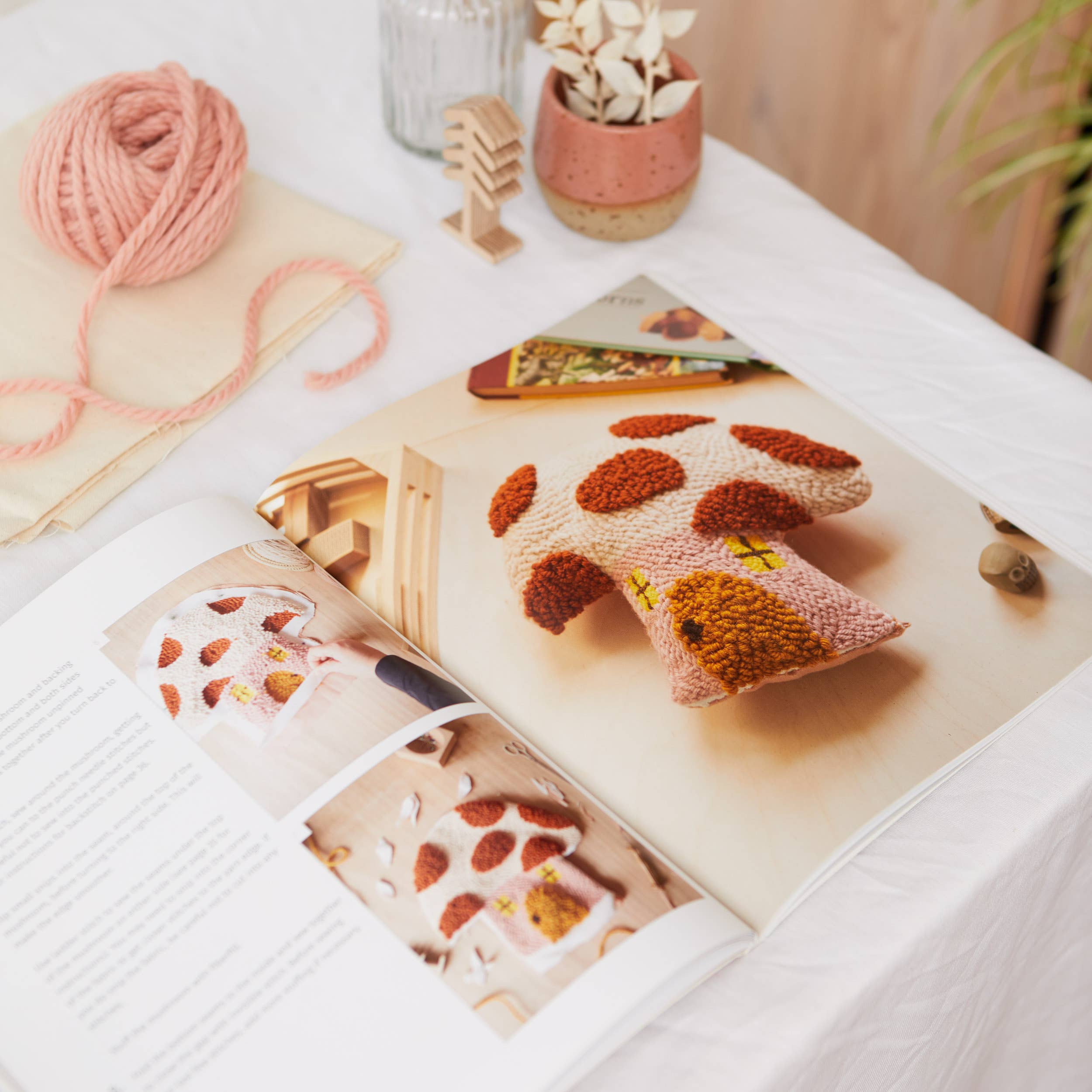 Schiffer Publishing – wholesale Bok om hantverk, hobbyer och gör-det-själv – Punchneedle: 15 moderna projekt3