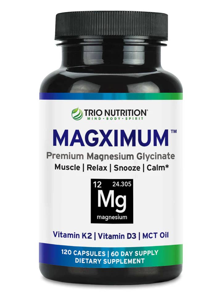 Magnesium Glycinate | Vitamin D3 K2 | World Famous Magximum for wholesale by Trio Nutrition