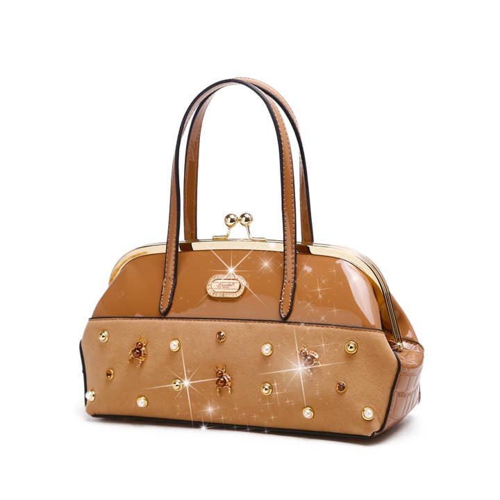 Brangio (Italy) Company Inc. - Wholesale Top Handle Bag - Women's - Brangio Italy Chic Patent Leather Handbag