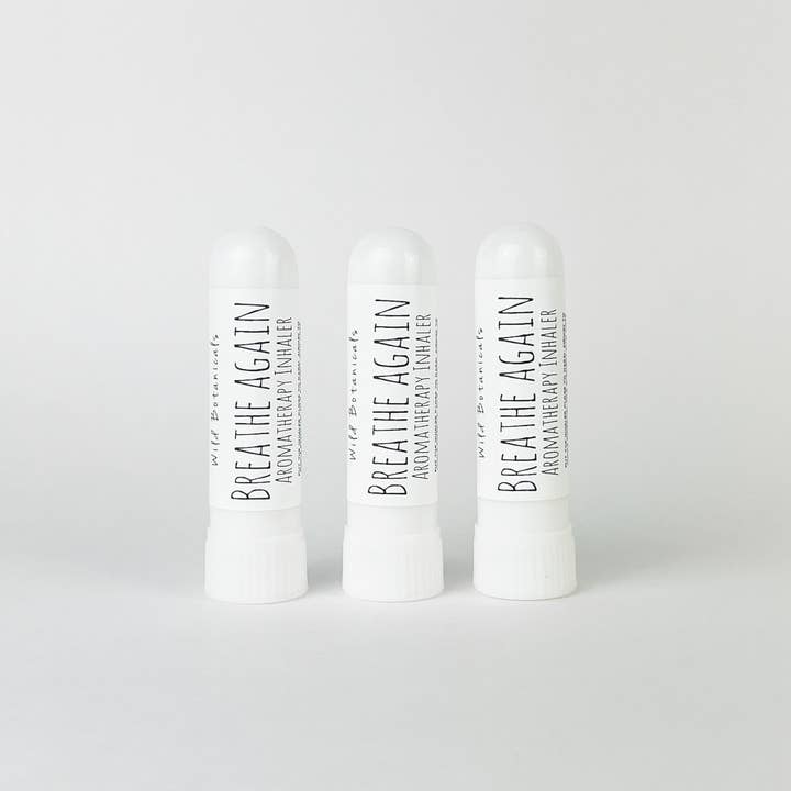 Wild Botanicals - Wholesale Aromatherapy Inhaler - BREATHE AGAIN AROMATHERAPY INHALER