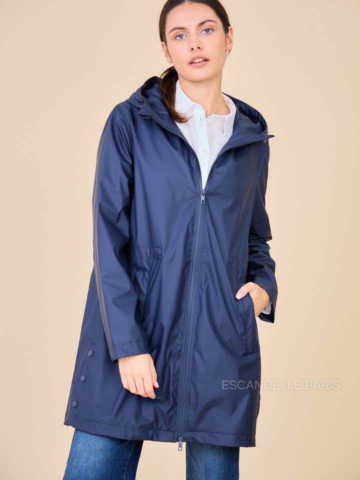 Escandelle Paris - Wholesale Parka - Women's - Mid-length parka with elastic11