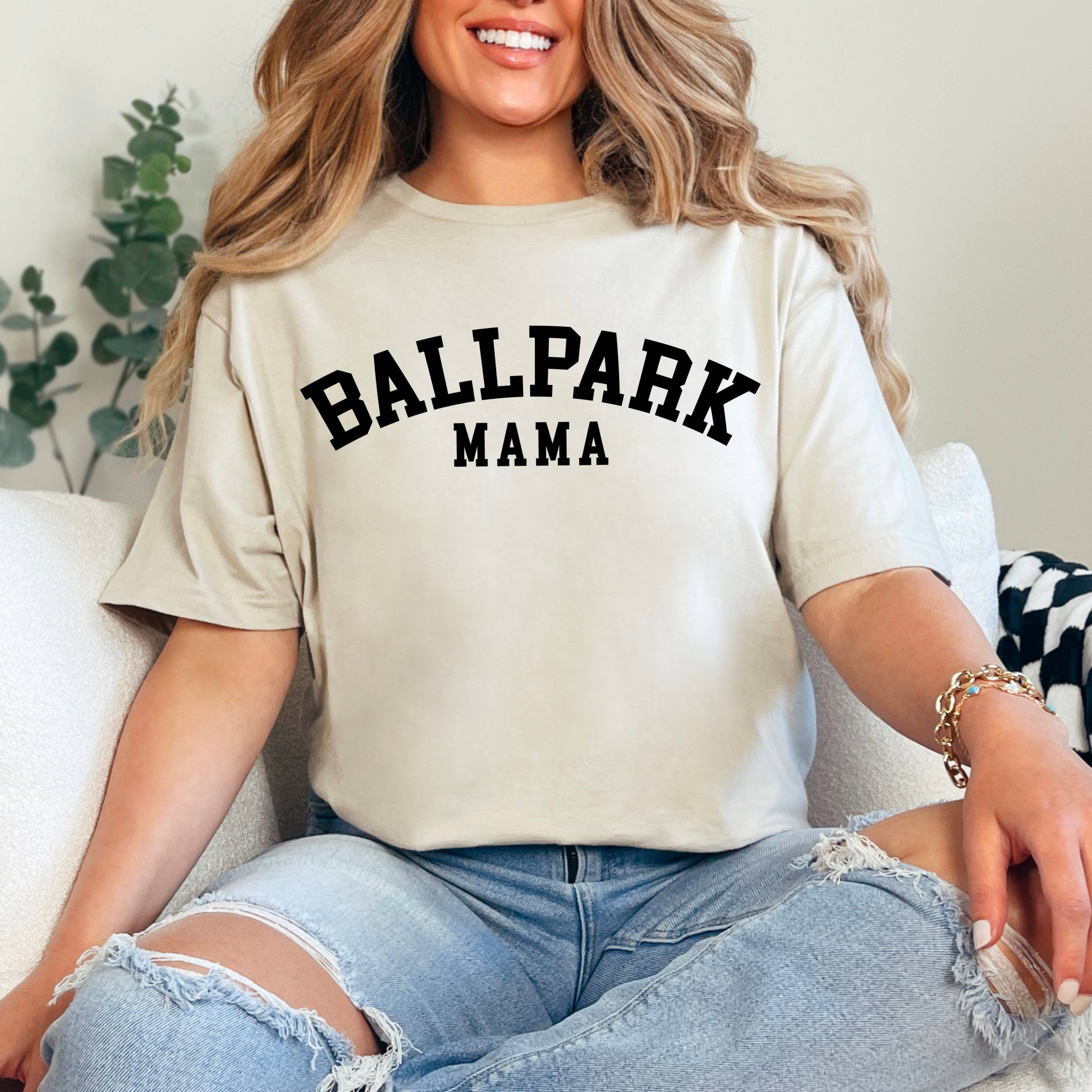 Shoppe SHC - Wholesale T-Shirt (Graphic) - Women's - Ballpark Mama Graphic Shirt | Gameday Shirt | Gildan  4