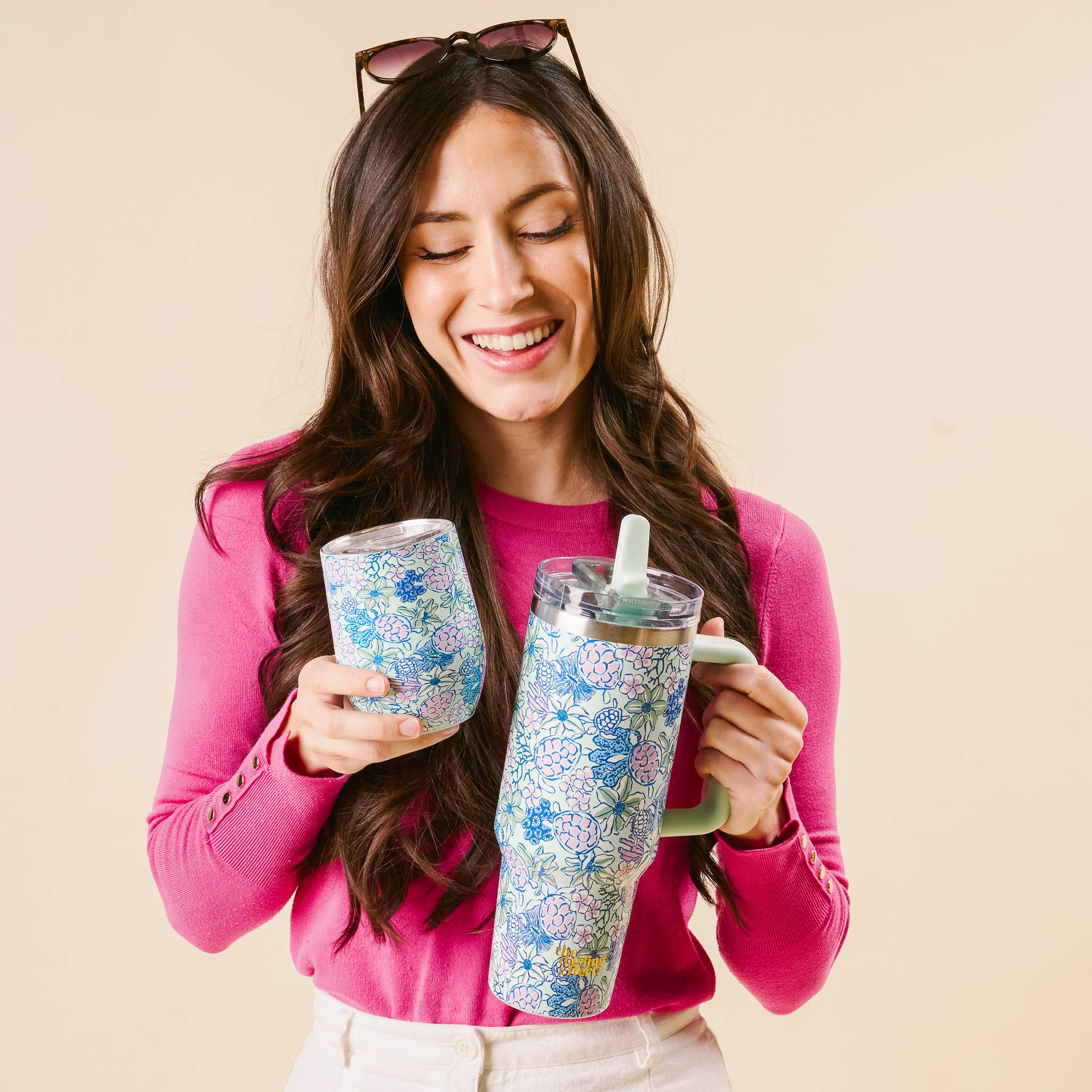 The Darling Effect - Wholesale Insulated Mug/Tumbler - Wine Tumbler-Coastal Cove2