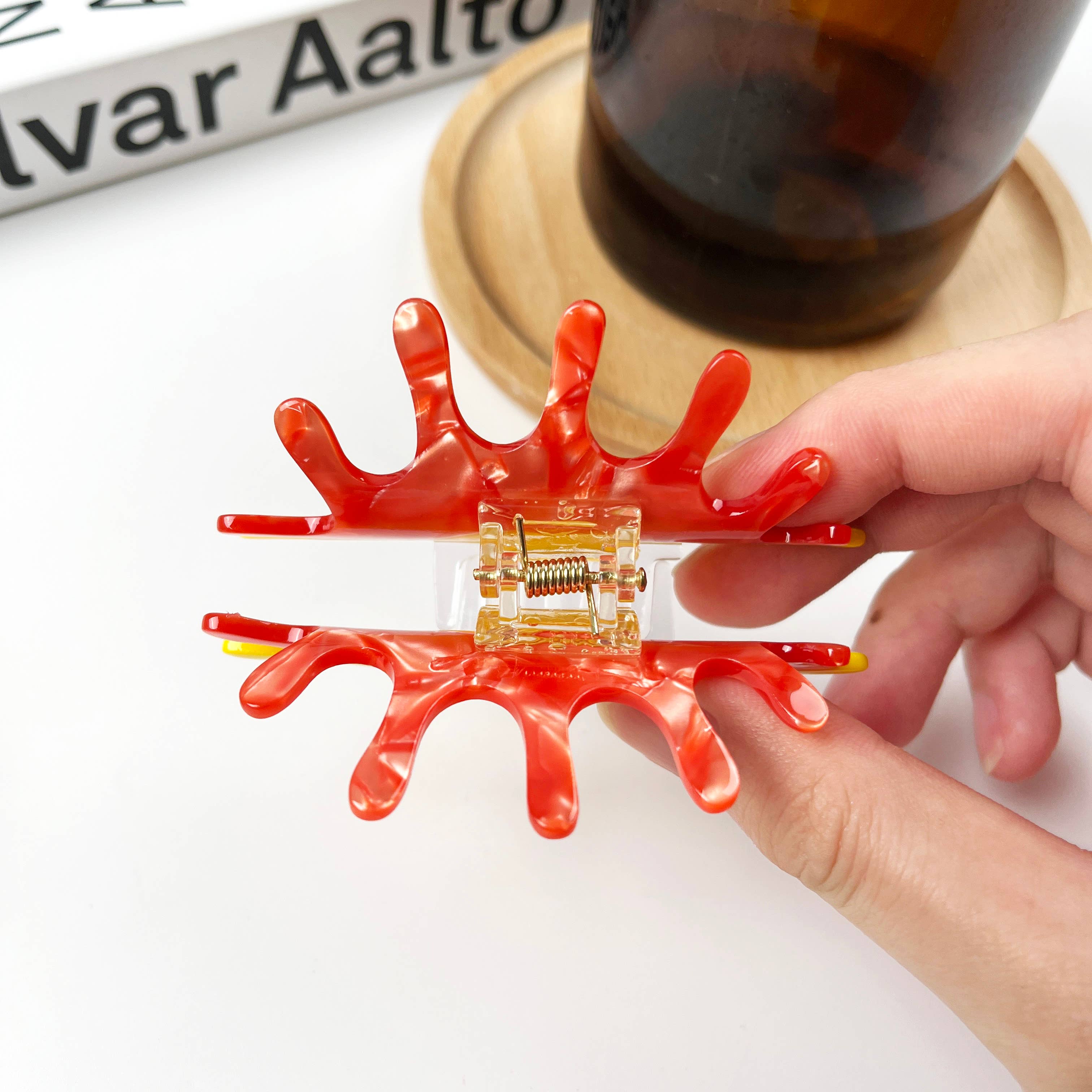 mildstyles – Großhandel Haarclip – Damen – Haarklammer in Marinekoralle4