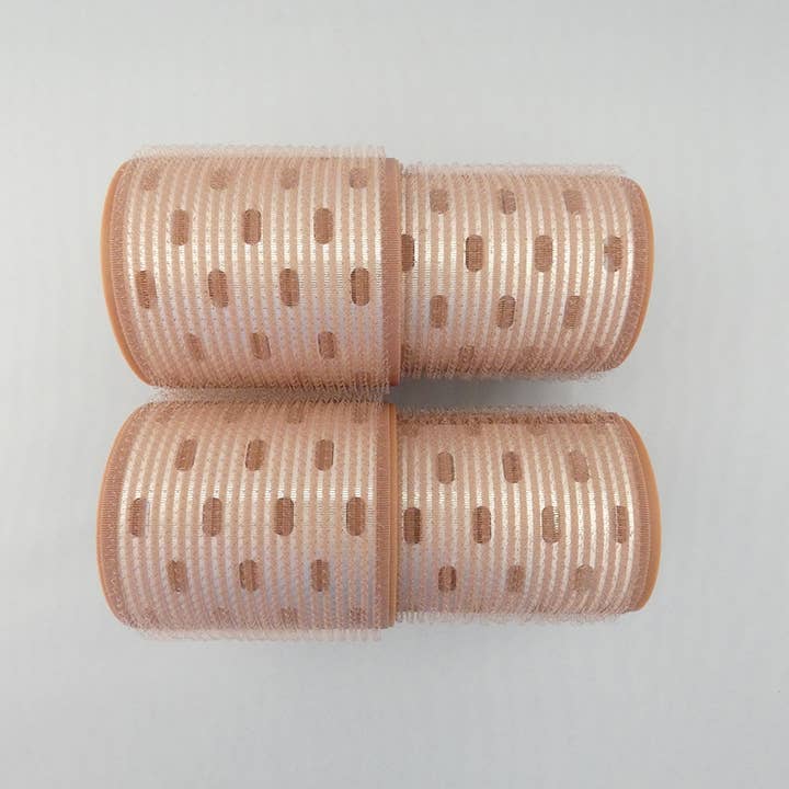 Jill Buck Hair - Wholesale Hair Curlers - Get A Grip Velcro Rollers- 4 Pack3