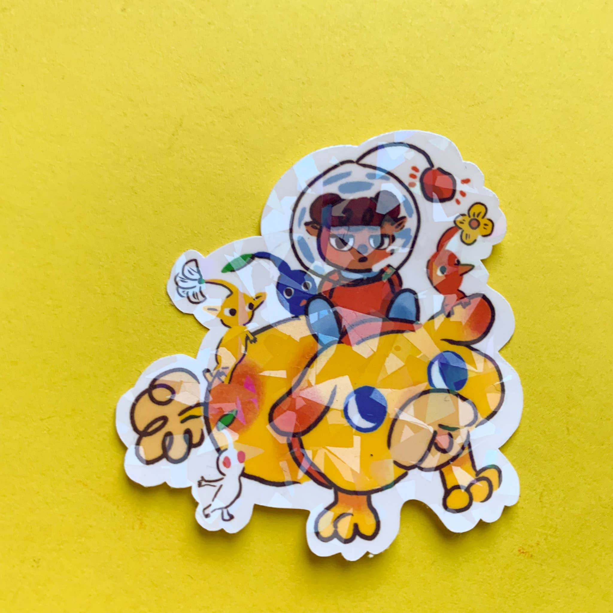 Sophie Heywood - Venta al por mayor Pegatina - Pegatina Holográfica de Pikmin2