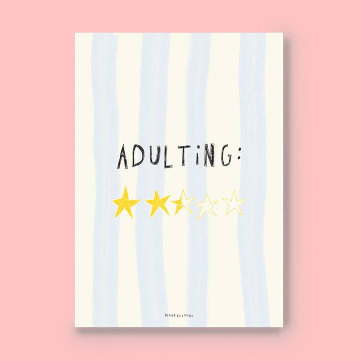 ADULTING für den Großhandel von madebyjonas