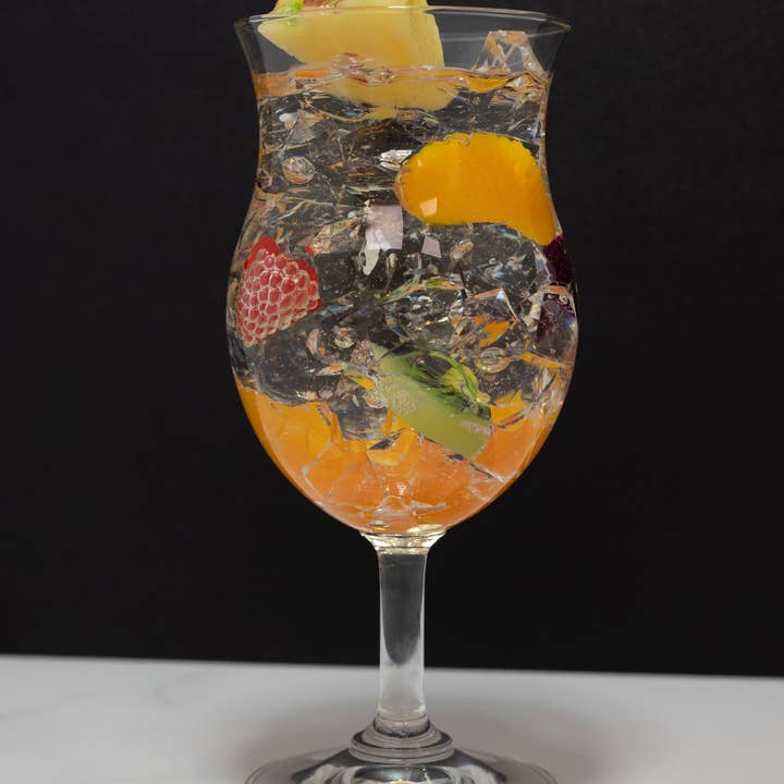Just Dough It! Fake Foods - Wholesale Decorative Tabletop Object - Fake Glass of White Sangria