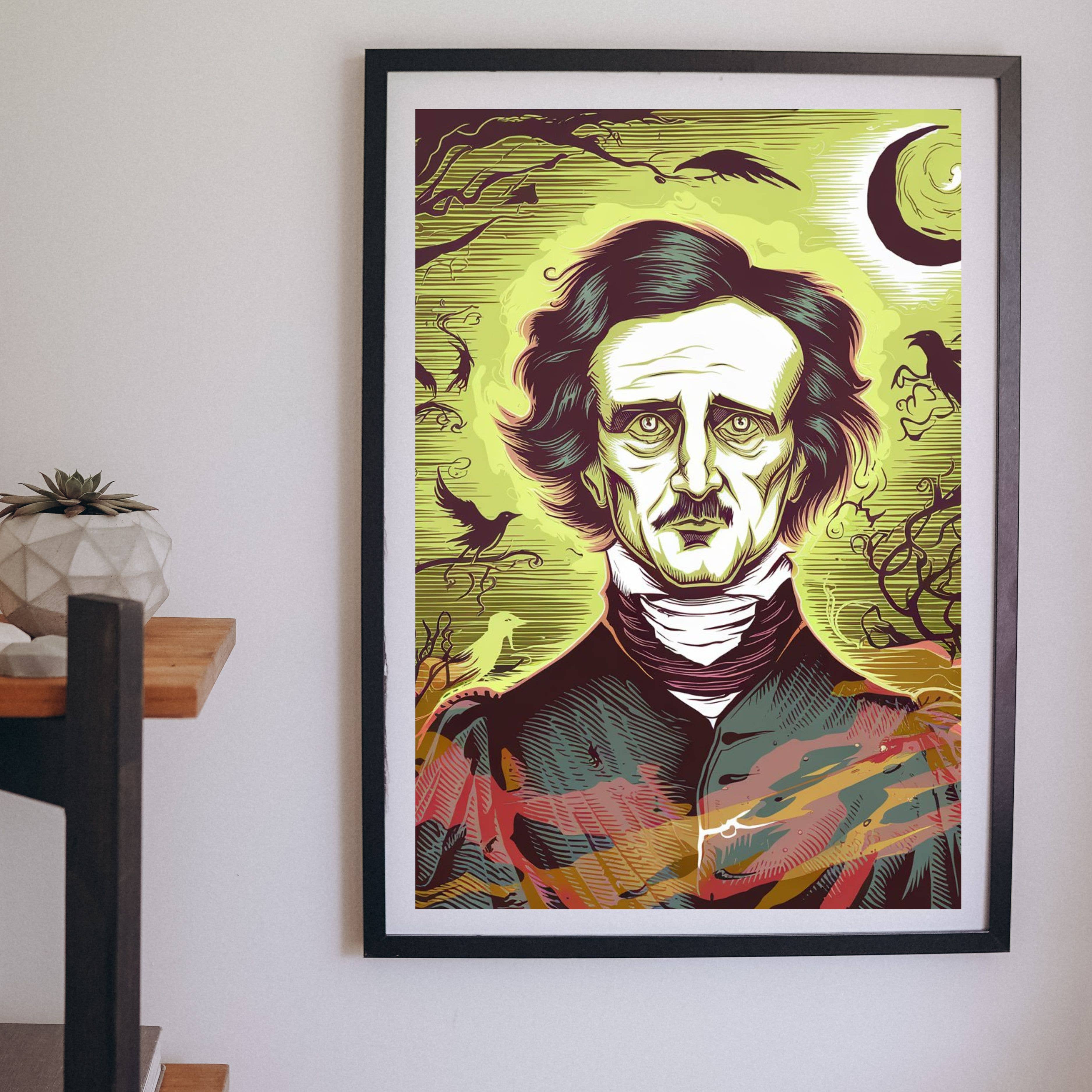 Magnifique Hearts - Wholesale Art Print - Famous Author Series: Edgar Allan Poe – Cardstock Prints  8