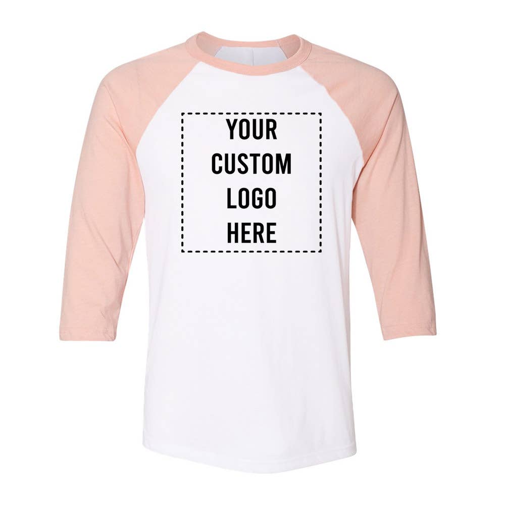 Lucky Luna Apparel - Wholesale T-Shirt (Graphic) - Unisex - Custom Logo Raglan Shirt2